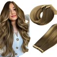 thumbnail image 1 of Extensiones de cabello con cinta adhesiva DOORES Medium Brown Dirty Blonde, 1 of 9