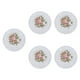thumbnail image 5 of Posavasos para bebidas de 5 piezas, diámetro de 12 cm, elegantes regalos de inauguración de la casa, posavasos retro, textura de encaje hueco para coc Blanco, 5 of 9