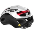 thumbnail image 2 of MET Rivale MIPS Helmet - White/Black/Red Metallic Matte/Glossy Small, 2 of 4