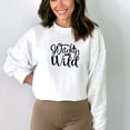 thumbnail image 2 of Women's Relaxed Fit Soft Witchy and Wild Halloween Sweatshirt, 2 of 8