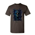 thumbnail image 1 of Tee Hunt Neon Skull T-Shirt Reaper Death Skeleton Grin Doom Halloween Mens Shirt, Brown, 5X-Large, 1 of 5