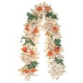 thumbnail image 4 of Guirnalda de hojas de arce para Halloween, 1,75 m, reutilizable, para colgar en la pared, para ventanas, interiores y exteriores, dormitorios Estilo E, 4 of 8