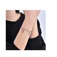 thumbnail image 3 of Pulsera Pareja Acero Inoxidable Plata Ajustable Solar Luna Xtellar plateado, 3 of 3