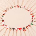 thumbnail image 2 of Collares de Navidad esmaltados para mujeres, hombres y niños, colgante de campana de muñeco de nieve, calcetín de árbol de Papá Noel, regalos de joyería de Feliz Año Nuevo, nuevo, 2 of 4