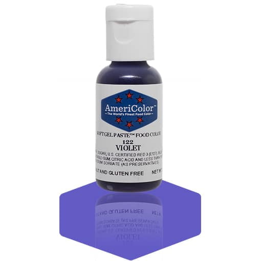 AmeriColor, Soft Gel Paste Food Color, Violet .75 oz