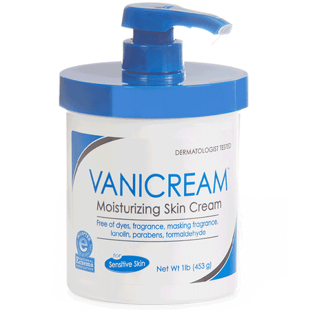 Moisturizer Vanicream® 16 oz. Pump Bottle Unscented (Best Unscented Hand Cream)