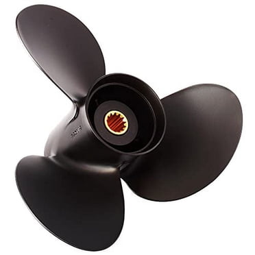 SOLAS AMITA Propeller AL 3B 9.9 RH - Durable Aluminum Prop For Outboard Motors