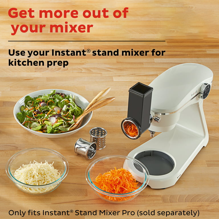 Slicer/Shredder Attachment for Instant Stand Mixer Pro with 2