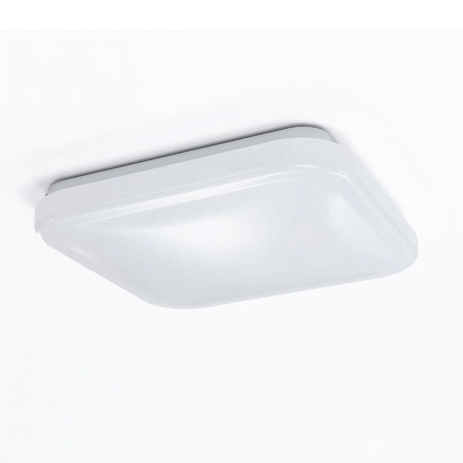 Feit Electric 12 in. W x 12 in. L White LED Ceiling Light Fixture