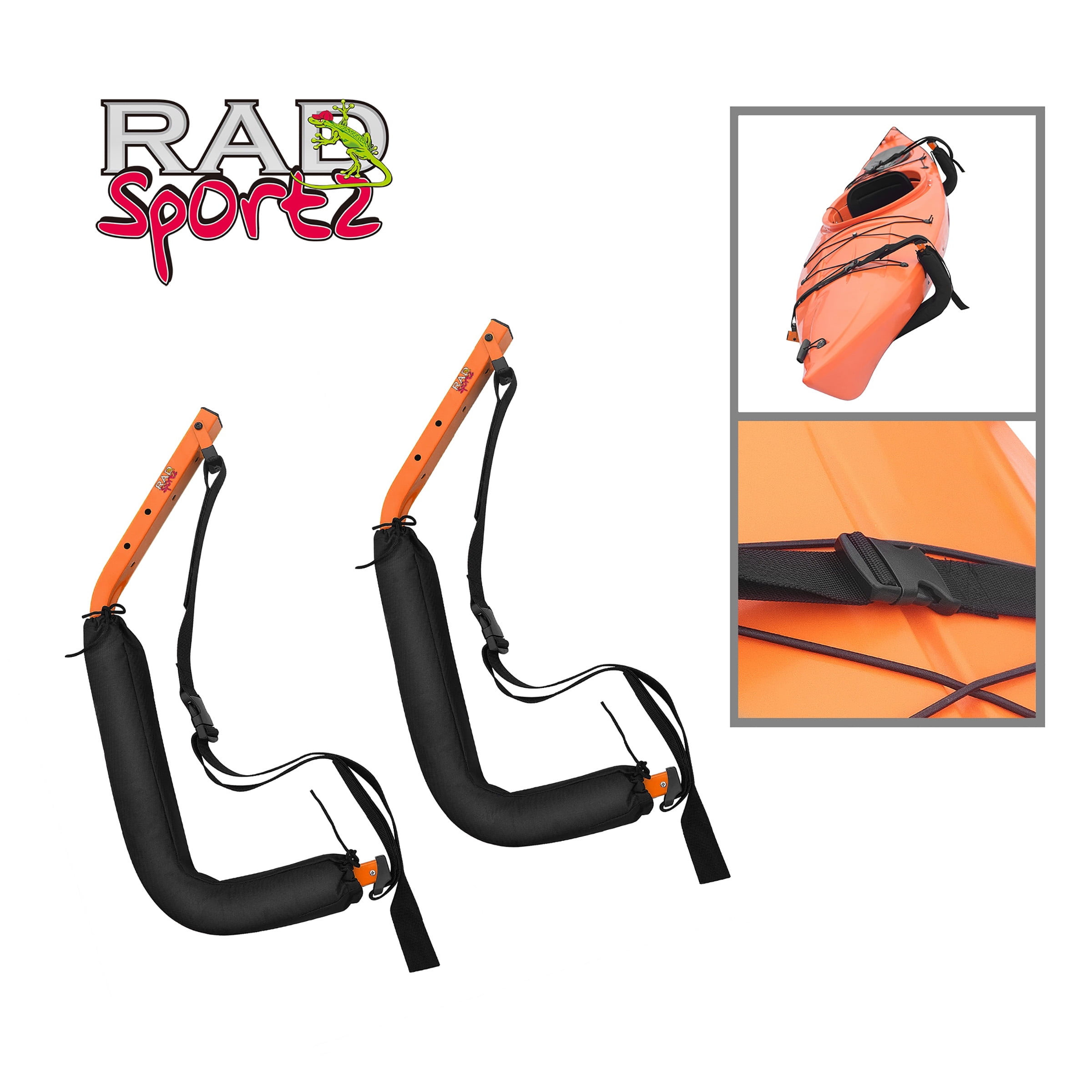 1220 RAD Sportz Wall Hanger Pro Kayak and Stand Up Paddle Board Rack