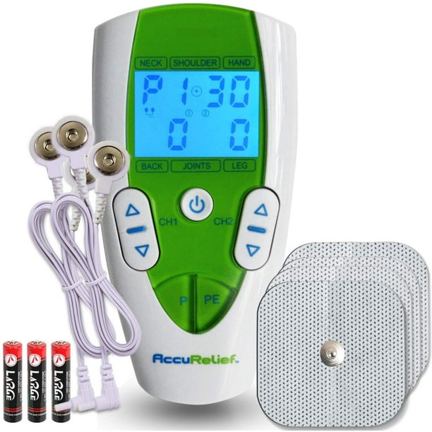AccuRelief Dual Channel TENS Therapy Electrotherapy Pain Relief System