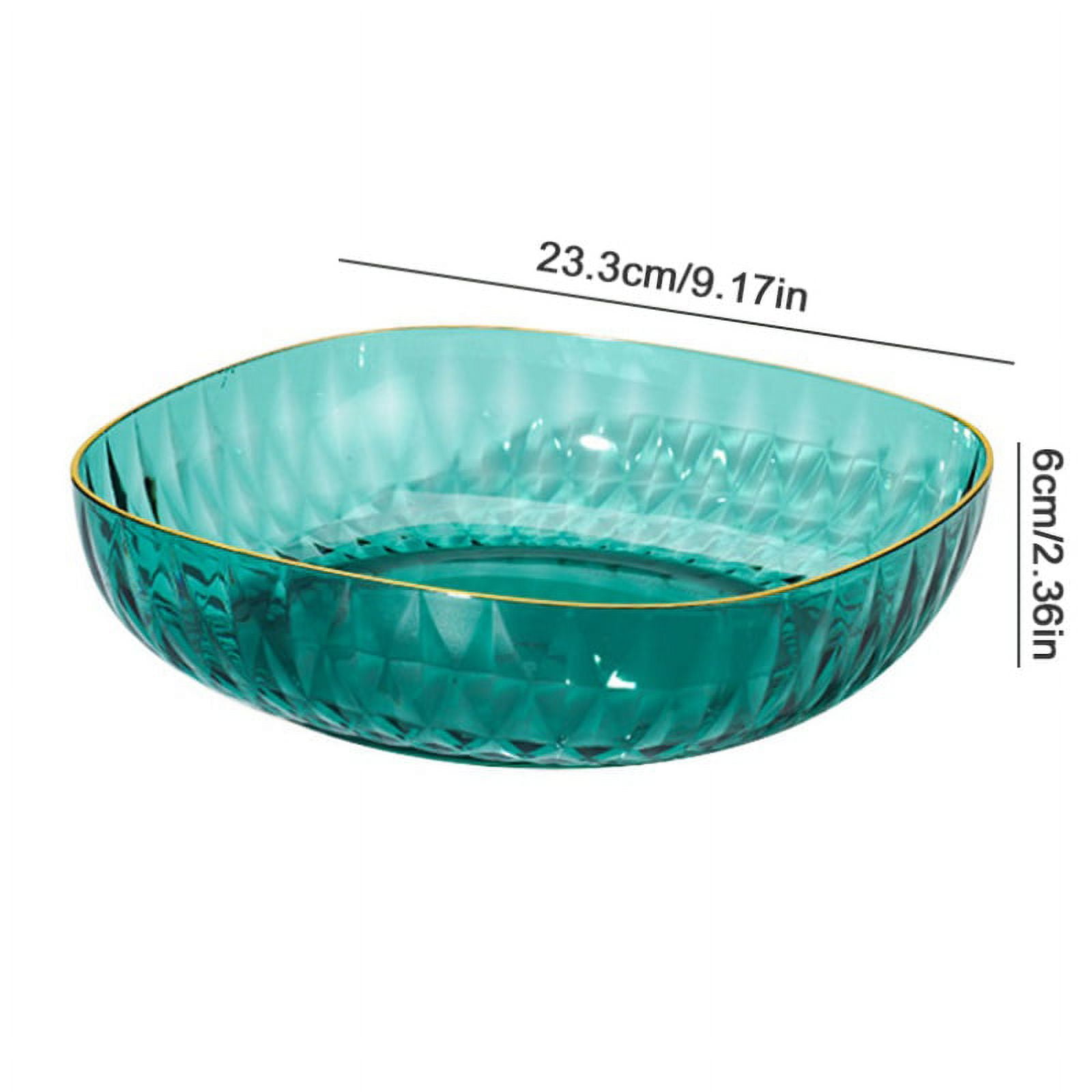 2459 Absolute Plastic Round Revolving Fruit And Vegetable Bowl