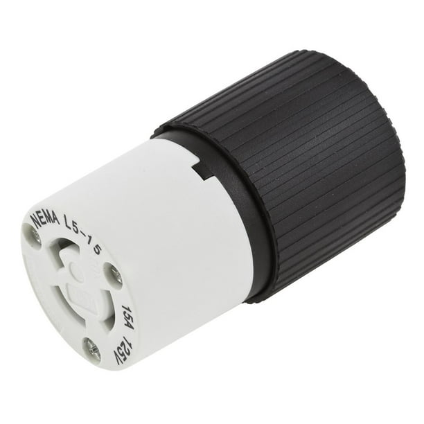 Hubbell L520c Female Locking Connector 20a 125v Nema 5 20 Walmart Com Walmart Com