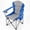Blue Gray/38.78 x 25.20 x 42.91 inch, variant on Alvantor Oversized Folding Camping Chair, Heavy Duty Outdoor Chair with Cup Holder Storage and Cooler Bag, 500 LBS