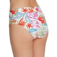 thumbnail image 2 of Sunsets Womens Tropical Breeze Summer Lovin' V-Front Bikini Bottom Style-31B-TROBR Swimsuit, 2 of 2
