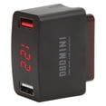 thumbnail image 2 of Car Charging Adapter, DC12-24V Heatproof ABS Dual USB Car OBD   for Vehicles, 2 of 7