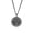 Black, variant on Honor and Riches Talisman Pendants Necklace Solomon Men Amulet Powerful Protection Against Evil
