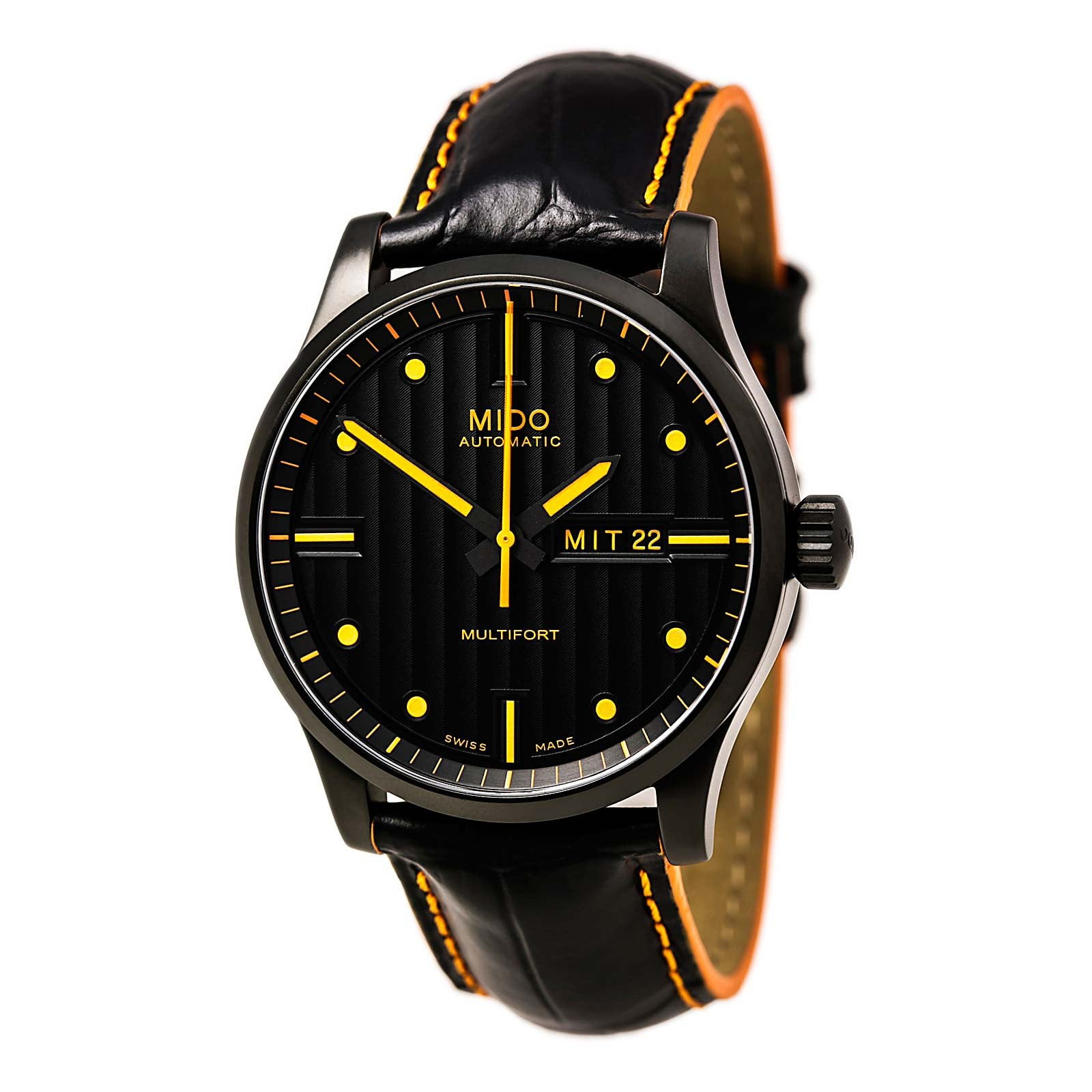 Mido M0054303605122 Men's Multifort Black Dial Interchangeable
