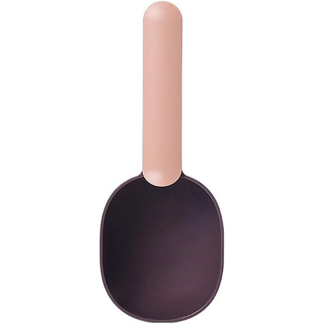 [Pala para comida para perros con mango largo y clip, pala para comida para gatos, pala medidora para comida para perros, pala medidora para comida para mascotas, pala medidora de 1 taza