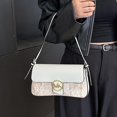 thumbnail image 3 of Bolso de mujer de nuevo estilo 2025, moderno y versátil, tipo mensajero, estilo francés, tipo bandolera, pequeño, cuadrado., 3 of 5