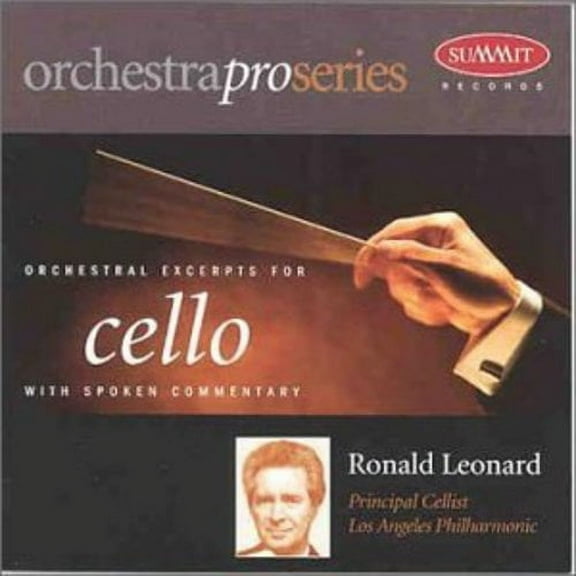 Ronald Leonard - Orchestral Excerpts for Cello - Classical - CD