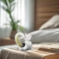 thumbnail image 1 of Ceramic Cat Swatter Cartoon Kitten Flower Planta Animal Pot de decorativa de flores para el Café de patio de césped interior y al aire libre, 1 of 8