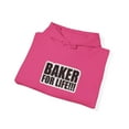 thumbnail image 3 of Baker For Life Skateboard Skate 2000s Vintage Classic Hoodie Print - XL / Heliconia, 3 of 5