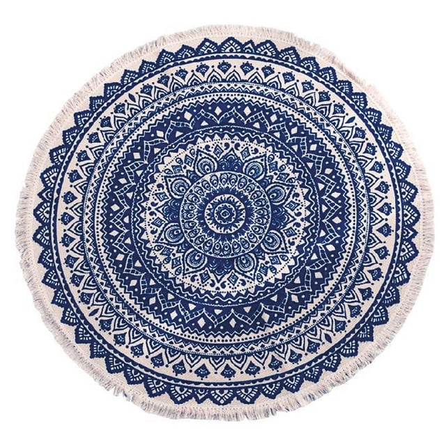 Coofit Floor Rug Decorative Non-slip Cotton Absorbent Front Door Mat Floor Carpet