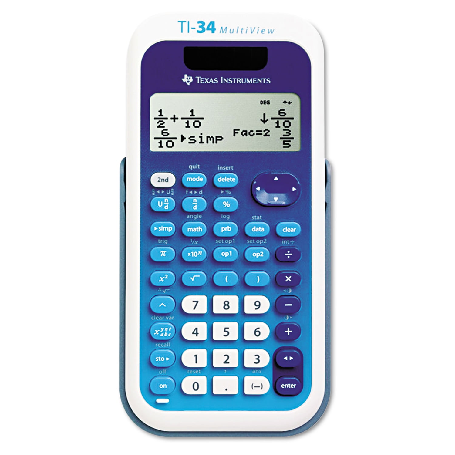 Texas Instruments TI-36X Pro Advanced Scientific 4-Line Calculator Dual-Power 