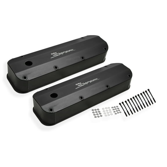 Holley Performance 890007B Engine Valve Cover Set