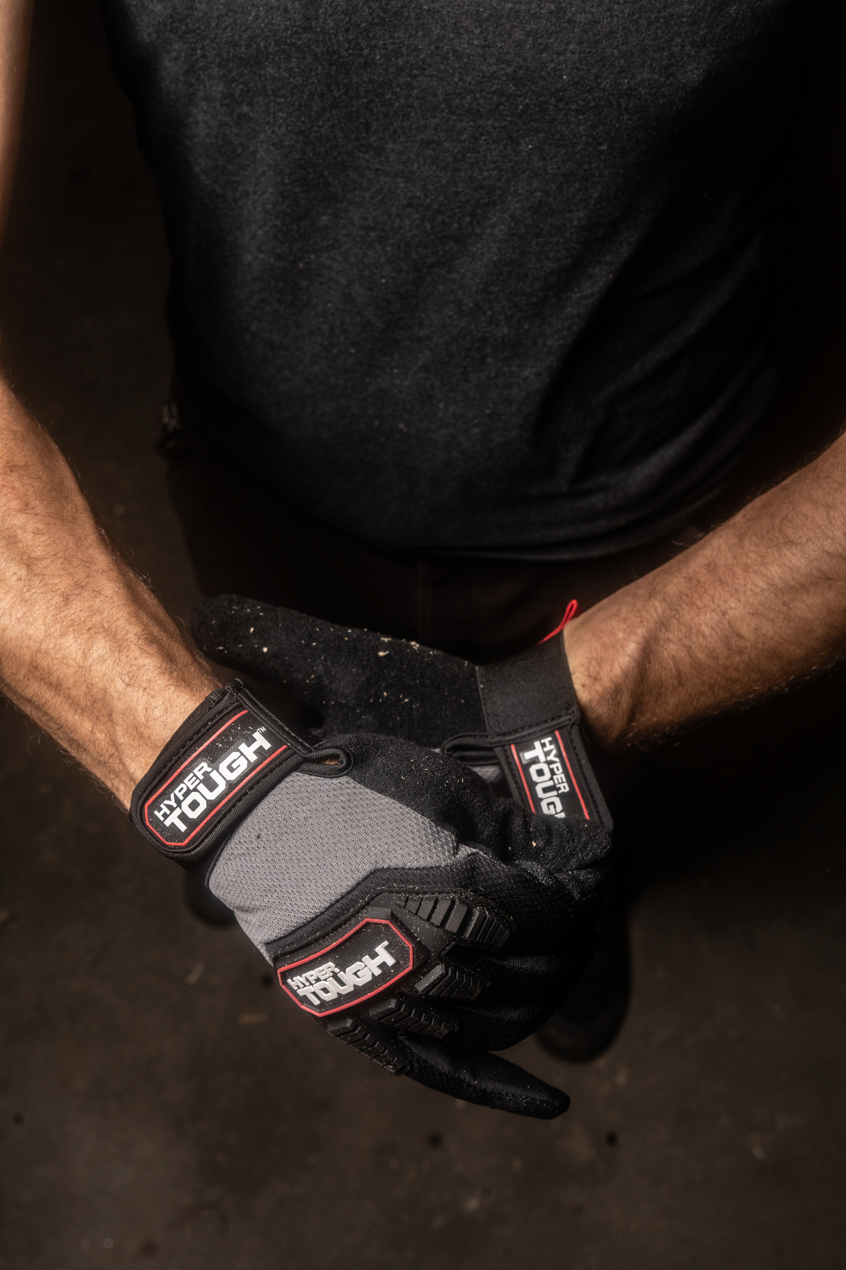 Hyper Tough Heavy Duty Impact Gloves, Men's Extra Large photo 8