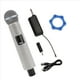 thumbnail image 2 of Micrófono Dinámico de Mano Inalámbrico, Micrófono de Karaoke con Receptor Recargable para Bodas, Discursos, Iglesias, Clubes, 1 Micrófono, 2 of 5
