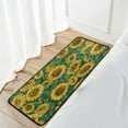 thumbnail image 6 of Dreamtimes 39x20 Inch Area Rug Sunflower Flowers Door Mat Washable Non-Slip Throw Floor Carpet Comfort Standing Mat for Kitchen, Floor, Office, Sink, Laundry, 6 of 6