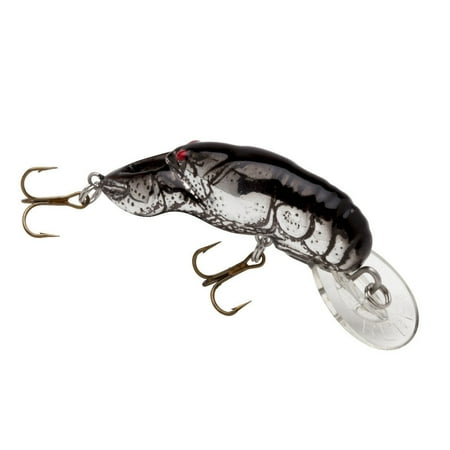 Rebel Floating - Rebel Teeny Wee Crawfish 1/10 oz Fishing Lure Chrome/Black Back