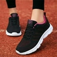 thumbnail image 5 of LEEYNEER Fzm Women Shoes Summer Lightweight Mesh Casual Travel Shoes Sneakers Non Slip Running Shoes Black Us 7.5, 5 of 7