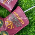 thumbnail image 5 of Graceful Purple Golf Putter Headcover: Straight Blade Cover, Fits Most Blade Putters & Durable Protection ( GRF006-1PCS, 5 of 5