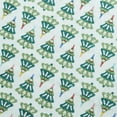thumbnail image 4 of Holiday Time 4-Piece Holiday Trees Flannel Sheet Set, Queen, 4 of 5