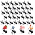 thumbnail image 1 of Juego de tenedores para fruta con forma de hormiga, tenedores de cocina de usos múltiples para postres, pasteles y bocadillos para fiestas en bares (36 piezas), 1 of 7