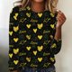 thumbnail image 1 of TaTaai Hoodies Shirts for Women Early Fall Long Sleeve Tops Vintage Graphic Outfits Tops Fashion Pullover Tees Gift, 1 of 3