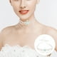 thumbnail image 3 of Collar de estrella de mar, gargantilla bohemia, collar de cosplay de sirena, accesorio de vacaciones, 3 of 7