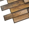 thumbnail image 4 of AG Trade Dundee Deco Yellowish Brown Walnut Wood PVC 3D Wall Panels, Decorative Wall Paneling 5.3 sq ft; 39" x 19", 4 of 4