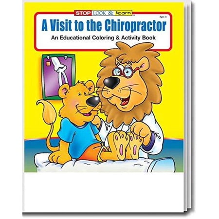 ZoCo: 25 Pack - A Visit to The Chiropractor Kid s Coloring & Activity Books