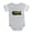 Heather Gray, variant on CafePress - ASPARAGUS NEW - Cute Infant Baby Football Bodysuit