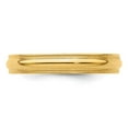 thumbnail image 4 of Primal Gold 14 Karat Yellow Gold 4mm Milgrain Comfort Wedding Band Size 4, 4 of 9