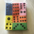 thumbnail image 4 of YEUHTLL Foam Dice Set - 24 Pack of Assorted Colorful Big Square Blocks - Perfect for Building Blocks, Educational Toys, Math Teaching, Pastime, Party Favors and Supplies, 4 of 10