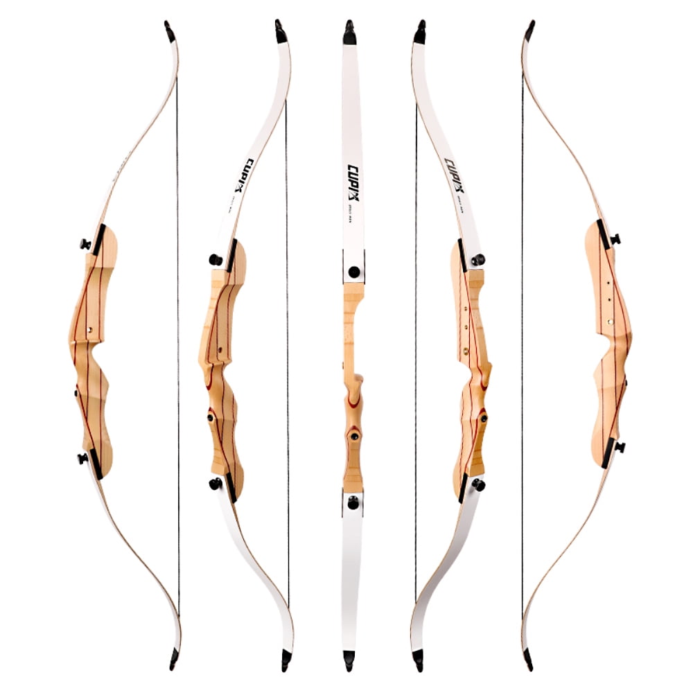 AME 54 inch Recurve Bow and Arrow Set for Youth Beginner Takedown Recurve Bow for Kids Boy Girl Women Right Handed with Ergonomic Design（only bow 20lbs）