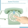 thumbnail image 6 of Corded Landline Telephone, Cute Clear Sound Vintage Phone, Old Fashioned Telephone Desk Decoration for Home, Office, Hotel, 6 of 8