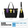 thumbnail image 3 of Lsque Pikmin Beach Travel Bag - Water-Resistant, Large Capacity Lightweight Tote with 7 Pockets for Women and Men - Perfect for Beach, Pool, Gym, and Travel, 3 of 6