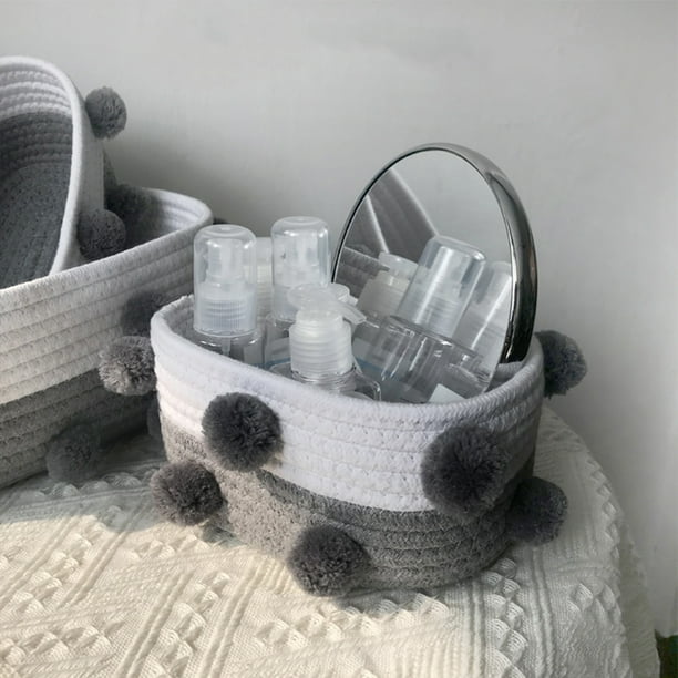 Knitted rope online basket