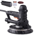 thumbnail image 1 of KFFKFF Wall Smoother, 800W Power Sander Including 12 Sanding Pads, Adjustable Speed 1200-2300 RPM, Wall Smoothing Tool with Built-in Vacuum Dust Removal System, Dual LED Illumination, Dust Sack, 1 of 9